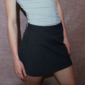 H&M grey Mini Skirt
